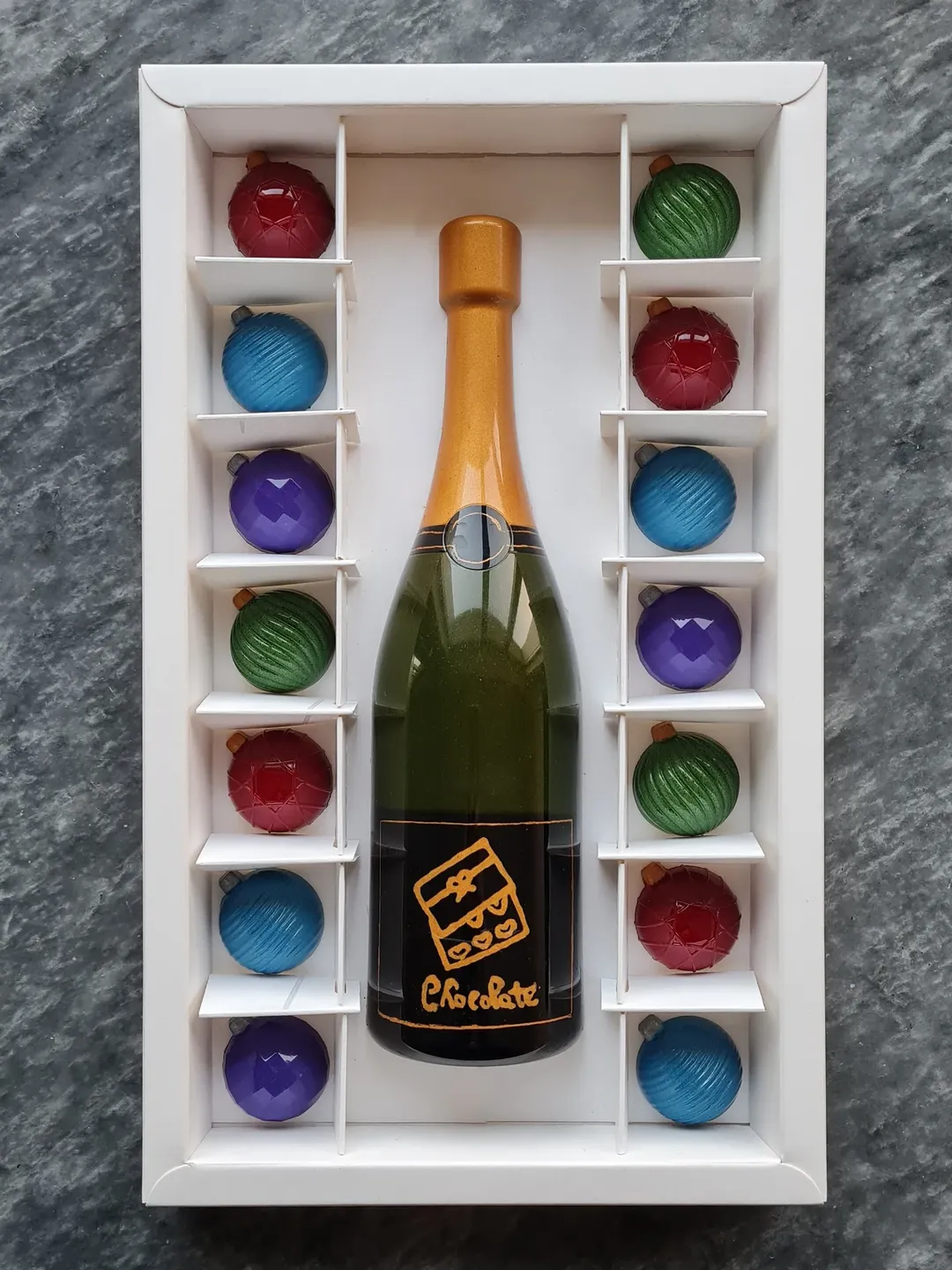 Şişe Çikolata Yılbaşı Seti