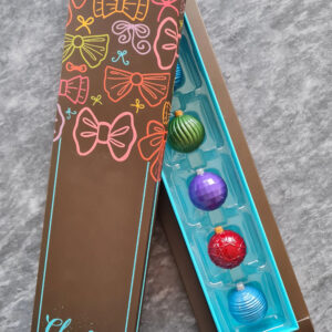 Yılbaşı Süsleri Özel Seri 6’lı (Mavi Kutu)