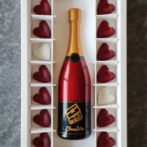 Şişe Çikolata Sevgililer Günü Seti